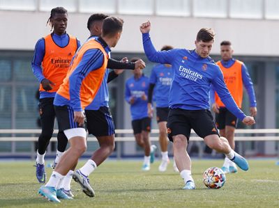 entrenamiento del real madrid