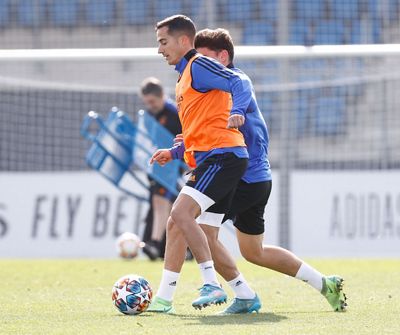 entrenamiento del real madrid