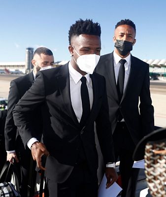 salida del real madrid a parís