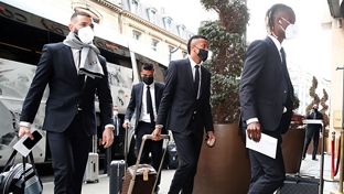 O Real Madrid já está em Paris