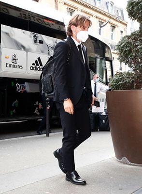 llegada del real madrid a parís