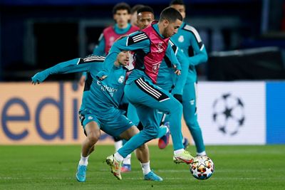 entrenamiento del real madrid