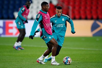 entrenamiento del real madrid