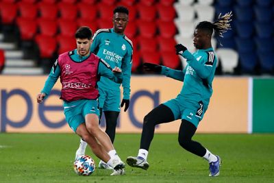 entrenamiento del real madrid