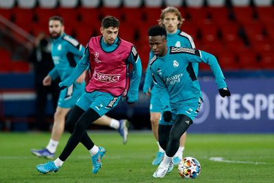 entrenamiento del real madrid