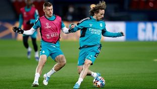 L'équipe s'est entraînée au Parc des Princes