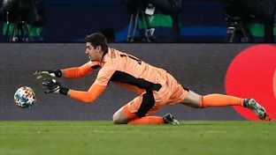 Courtois: “It's all to play for in the second leg'