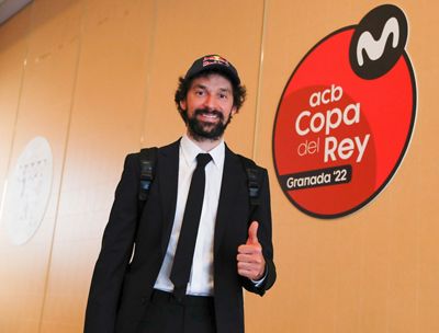 llegada del real madrid de baloncesto a granada