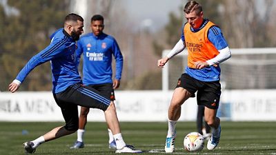 El equipo prepara el partido contra el Alavés