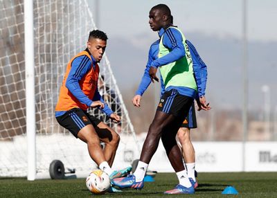 entrenamiento del real madrid