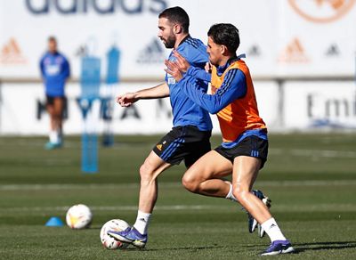 entrenamiento del real madrid