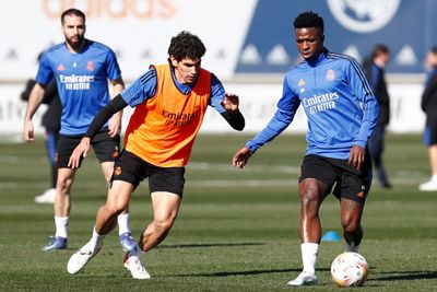 entrenamiento del real madrid