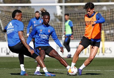 entrenamiento del real madrid