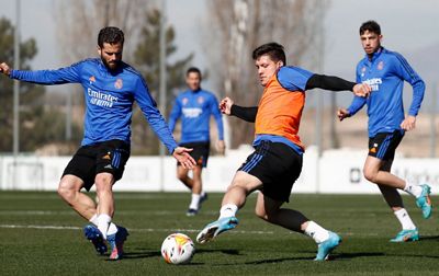 entrenamiento del real madrid