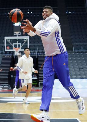 entrenamiento del real madrid de baloncesto