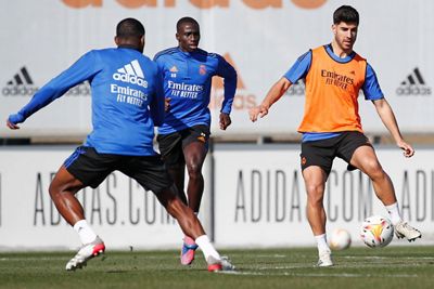 entrenamiento del real madrid