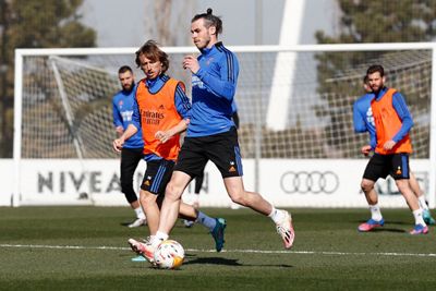 entrenamiento del real madrid