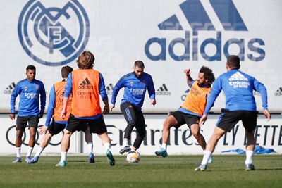 entrenamiento del real madrid
