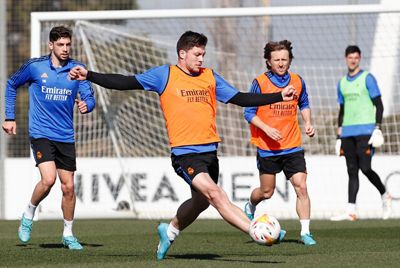 entrenamiento del real madrid