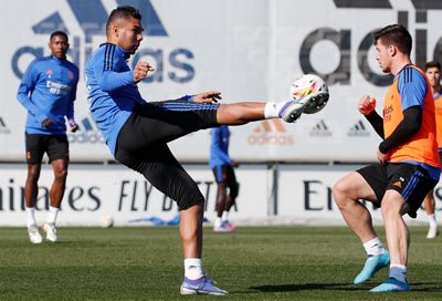 entrenamiento del real madrid