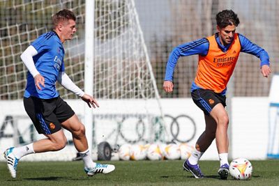 entrenamiento del real madrid