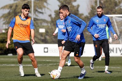 entrenamiento del real madrid