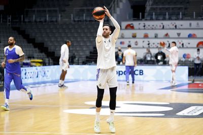 entrenamiento del real madrid de baloncesto