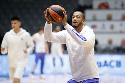 entrenamiento del real madrid de baloncesto
