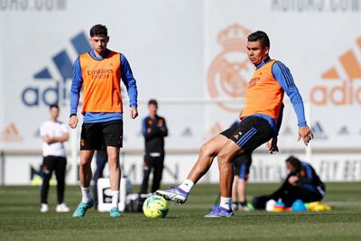 entrenamiento del real madrid