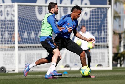 entrenamiento del real madrid