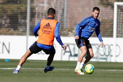 entrenamiento del real madrid