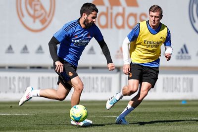 entrenamiento del real madrid