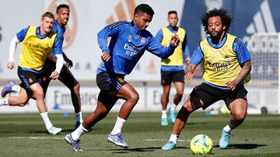 Fitness & ball work at Real Madrid City