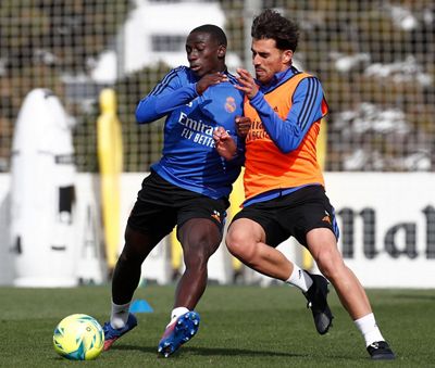 entrenamiento del real madrid