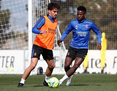 entrenamiento del real madrid