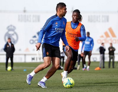 entrenamiento del real madrid
