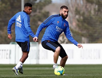 entrenamiento del real madrid