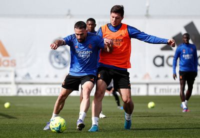 entrenamiento del real madrid