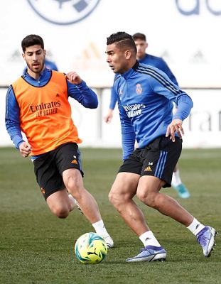 entrenamiento del real madrid