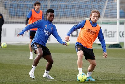 entrenamiento del real madrid