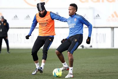 entrenamiento del real madrid