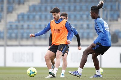 entrenamiento del real madrid