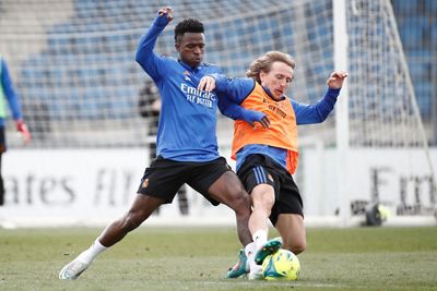 entrenamiento del real madrid