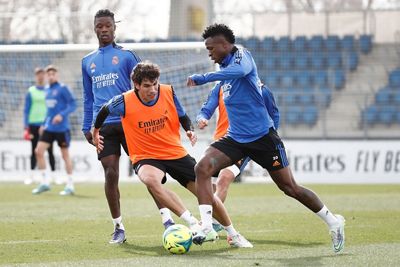 entrenamiento del real madrid