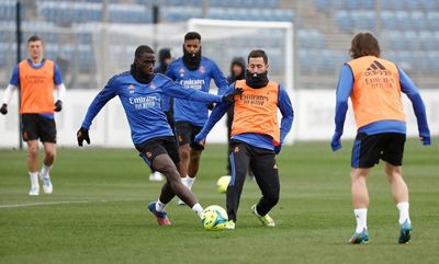 entrenamiento del real madrid