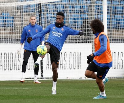 entrenamiento del real madrid