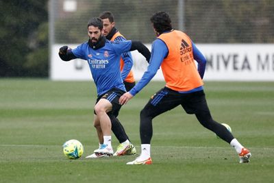 entrenamiento del real madrid