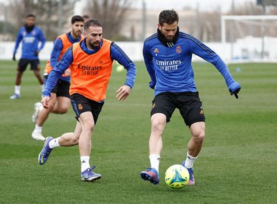 entrenamiento del real madrid