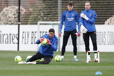 entrenamiento del real madrid