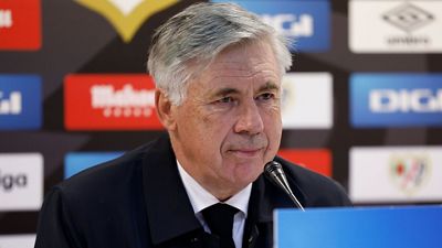 Ancelotti: “Estou muito satisfeito pelo trabalho, o compromisso e a intensidade da equipa'